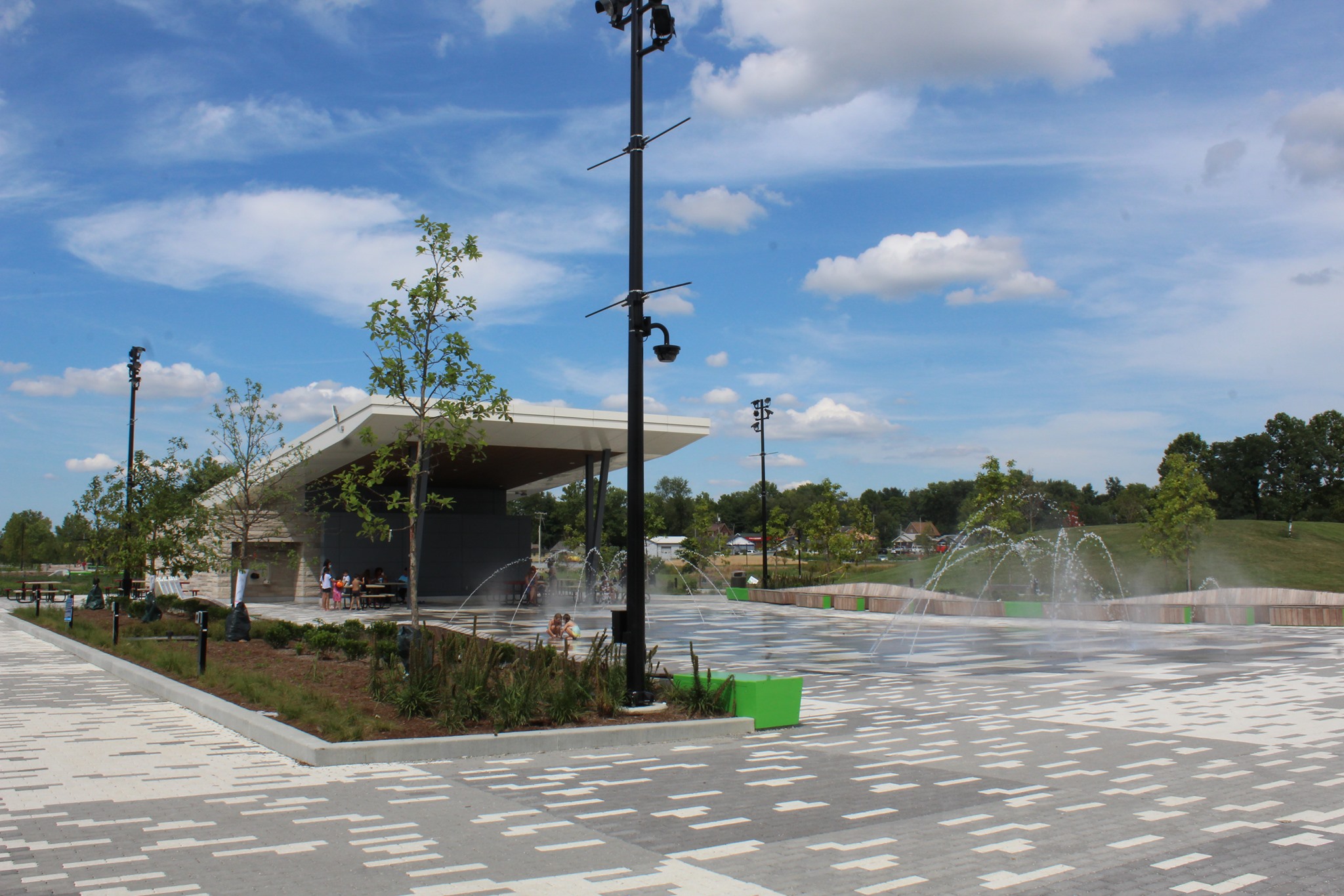 Switchyard Park Splash Pad