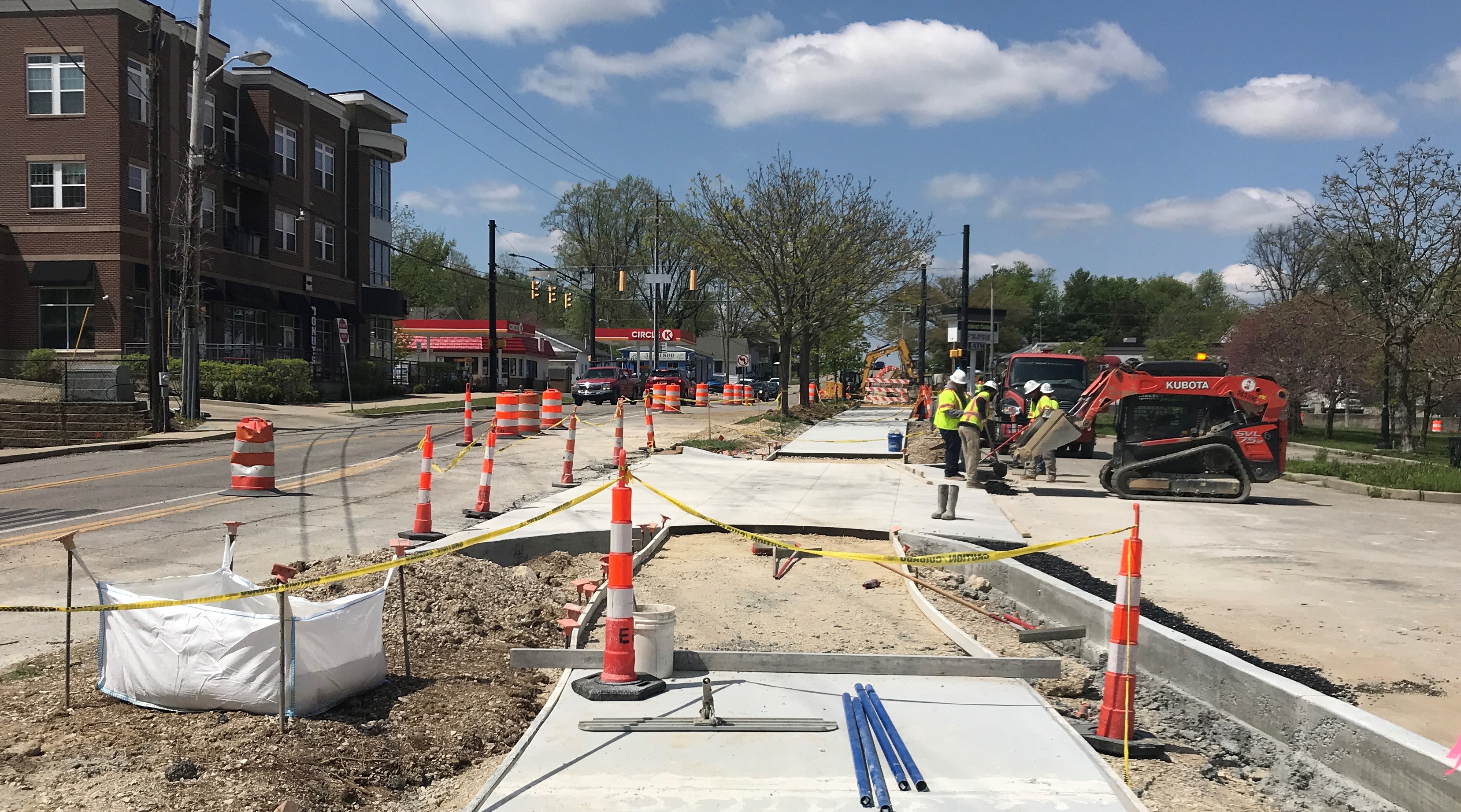 17th Street Path Construction