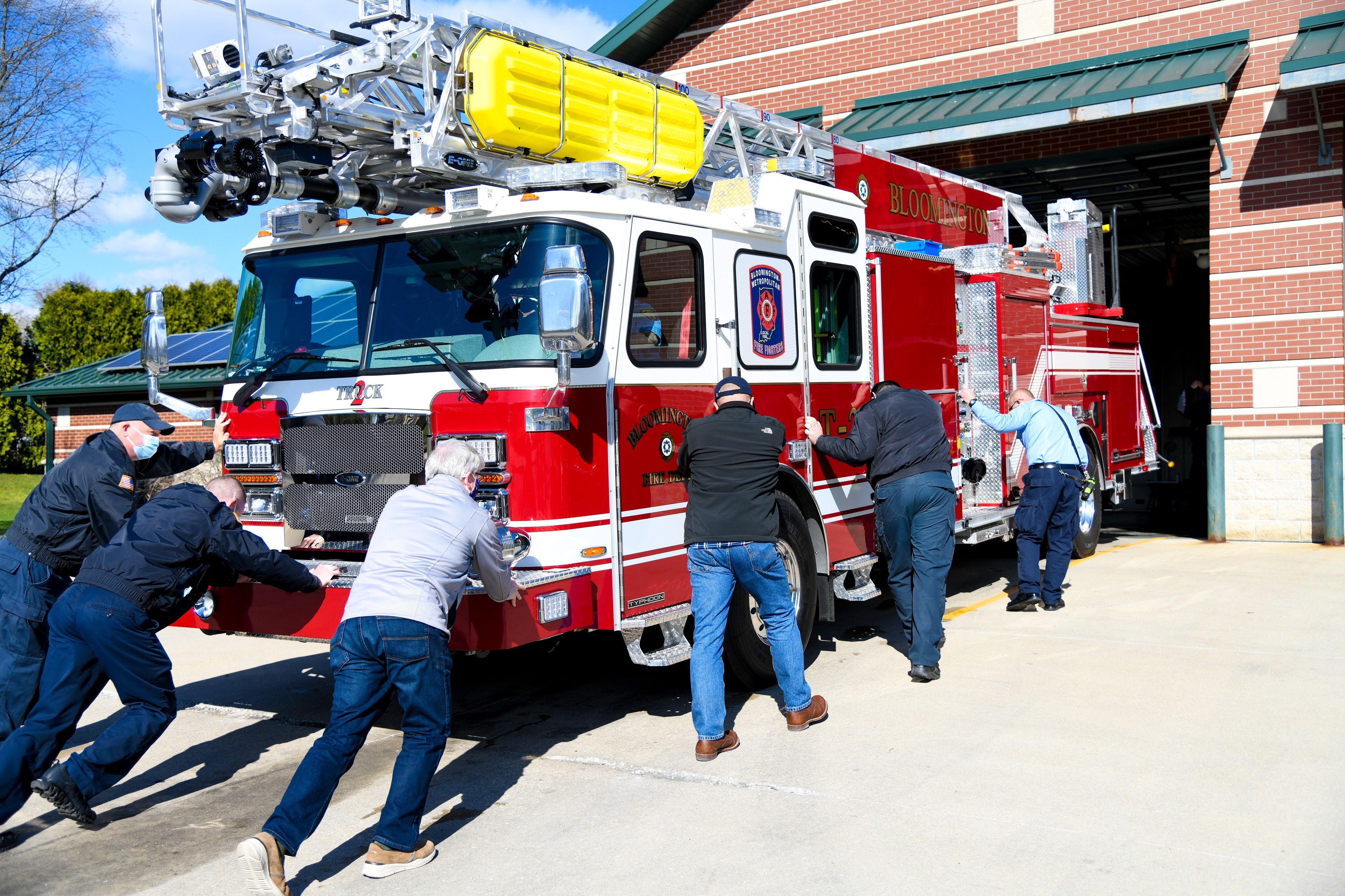 Fire Truck Push In