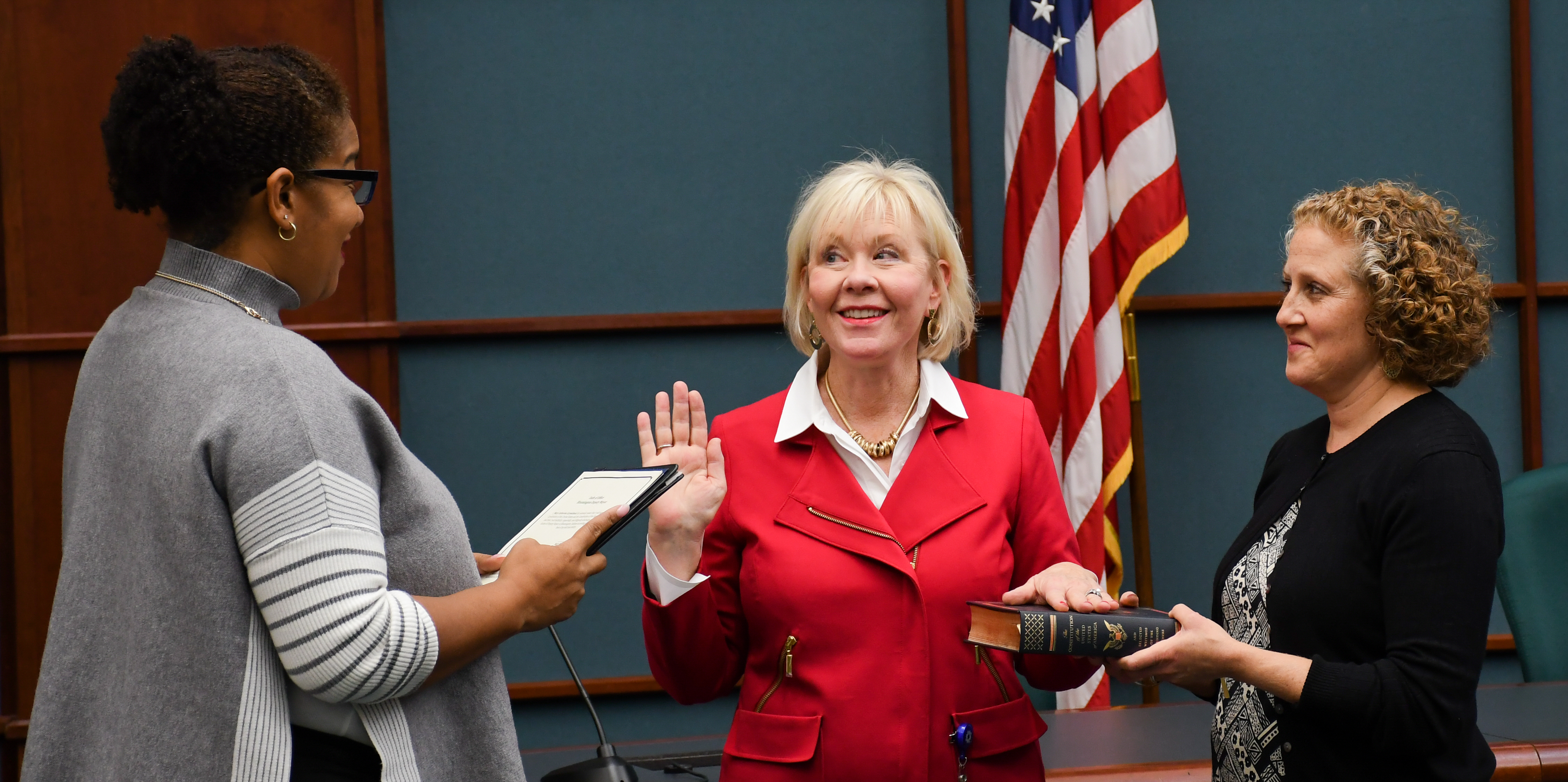 Swearing-in of Mary Catherine Carmichael as Deputy Mayor