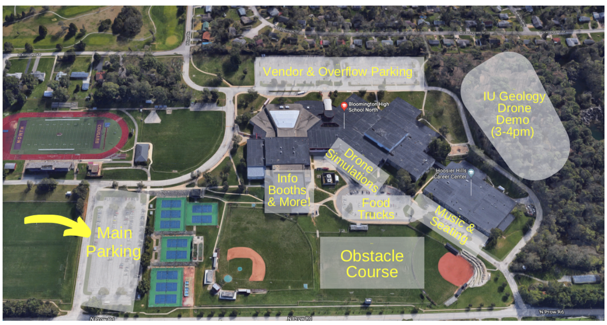 Map of Drone Event
