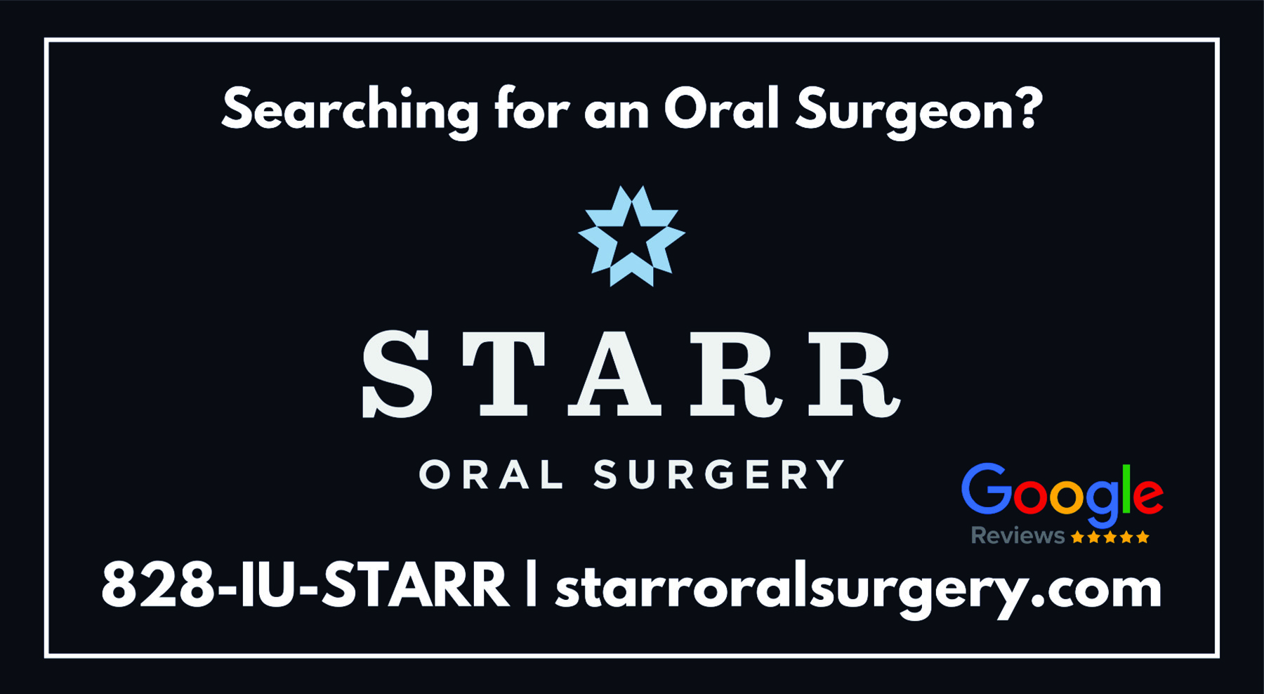Starr Oral Surgery, a Frank Southern Ice Arena sponsor