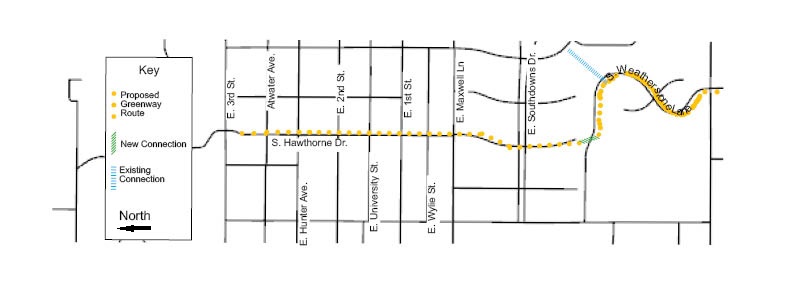 Hawthorne & Weatherstone Project Map