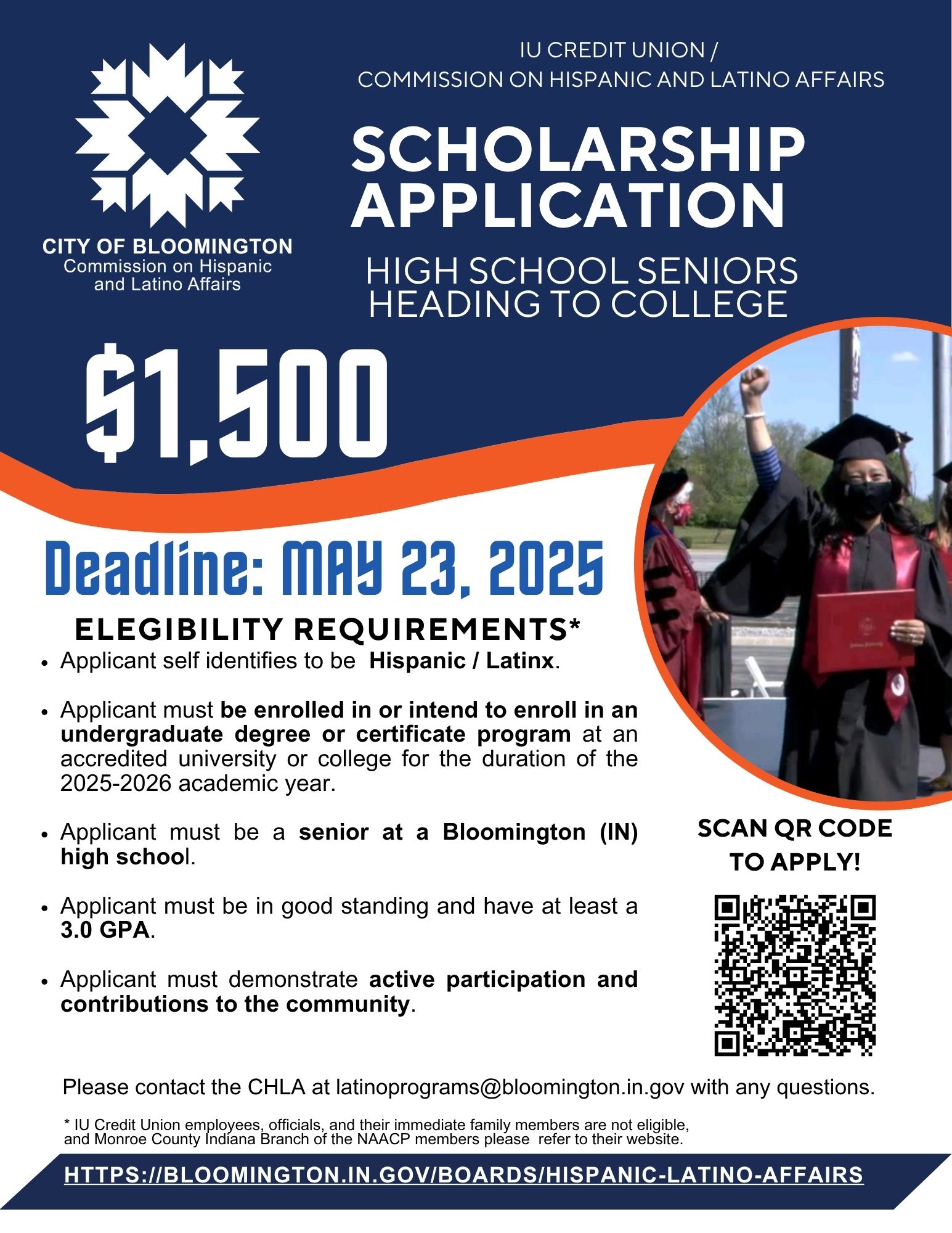 IUCU Scholarship Application