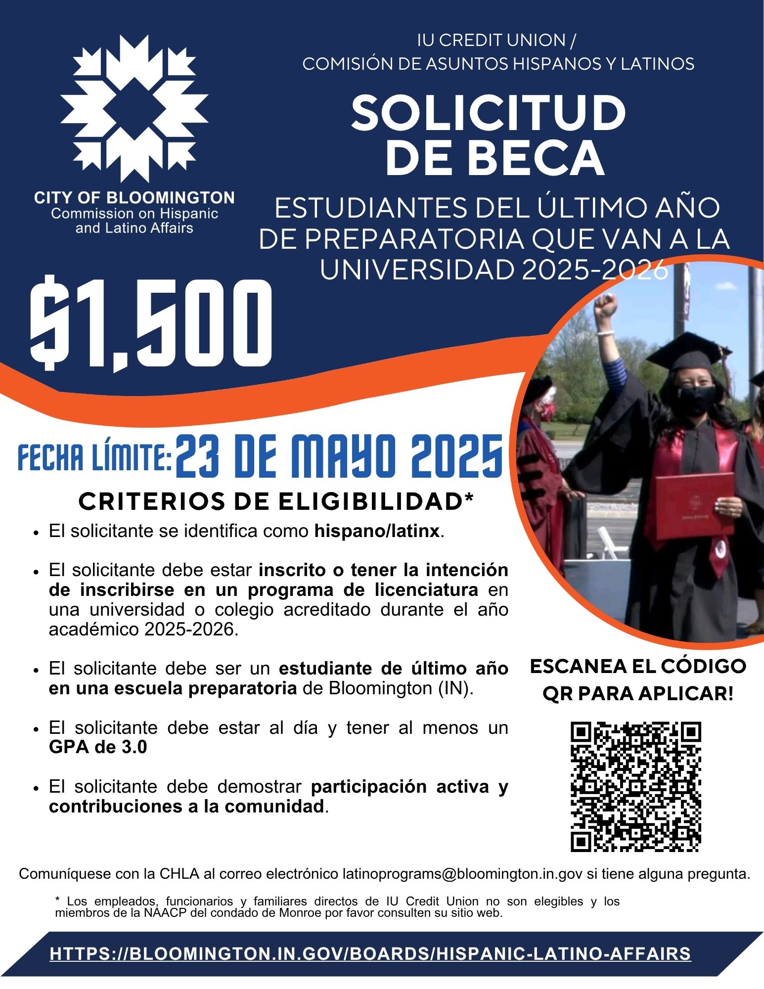 IUCU Solicitud de Beca
