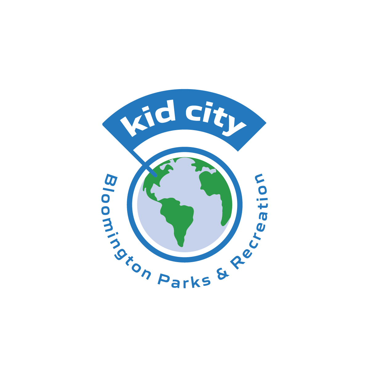 Kid City Bloomington Parks and Recreation Break Days logo
