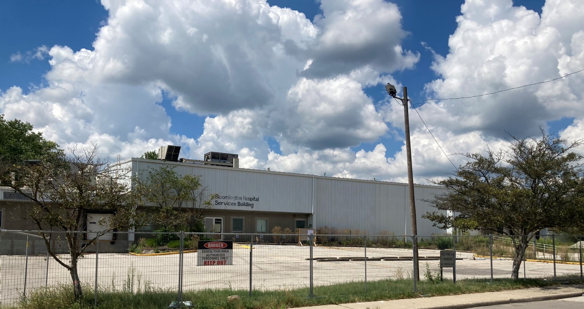 Former Bloomington Hospital Services Building