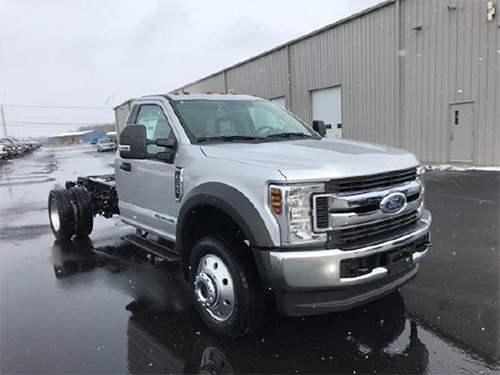 Ford F550, a workhorse civilian vehicle which is commonly used for ambulances, fire trucks and heavy construction and delivery vehicles, is specifically upfitted at Lenco to carry the armored plating required to mitigate the ballistic threats which exist.