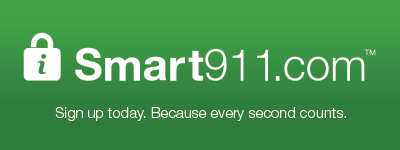 Smart911.com. Sign up today, because every second counts.