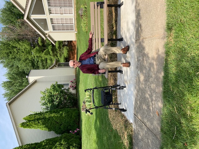 NI grant-funded benches in Village of Ridgefield