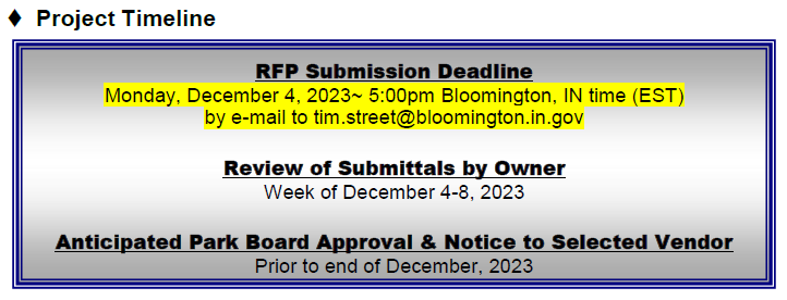 Key Deadline Dates