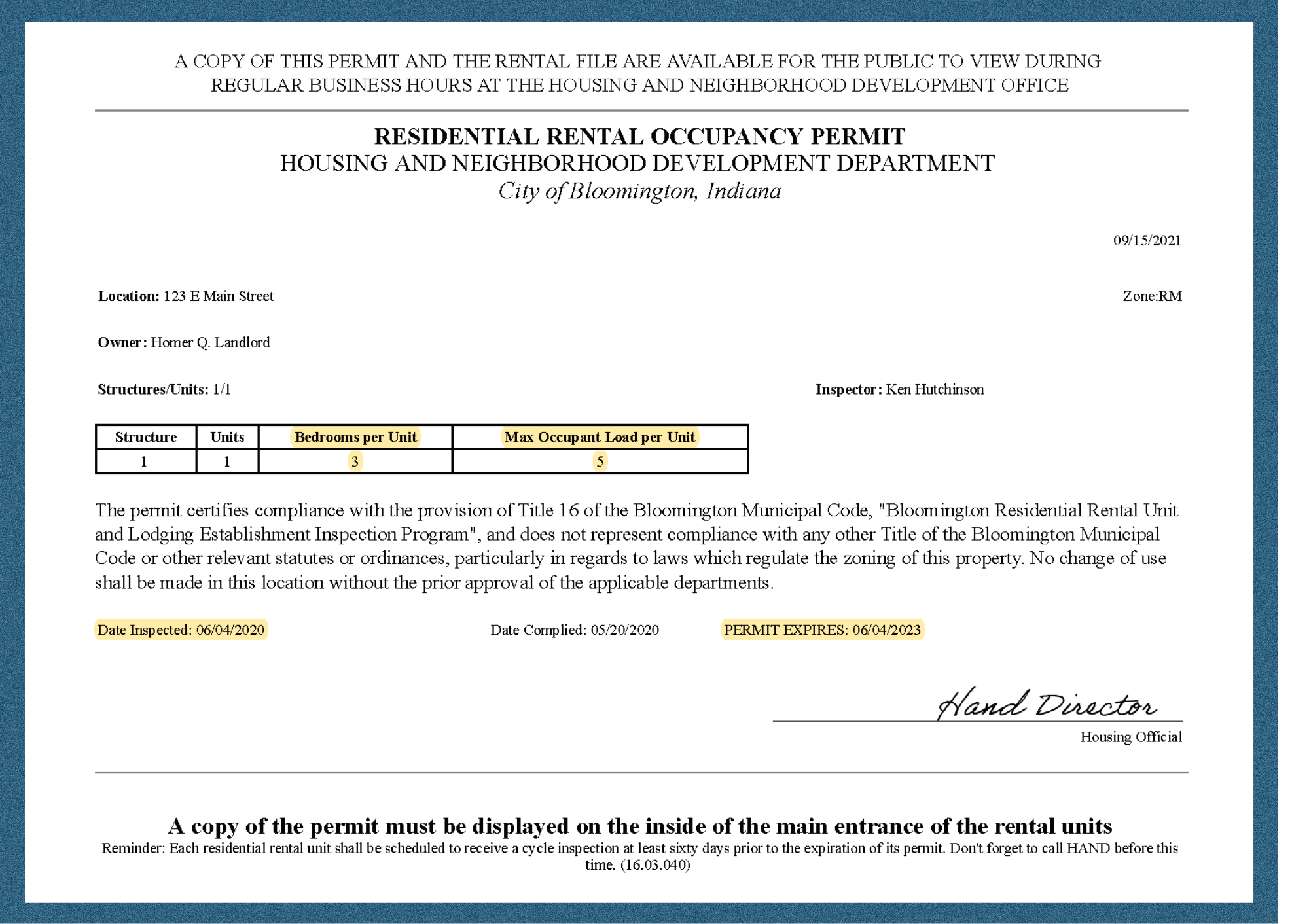 permit