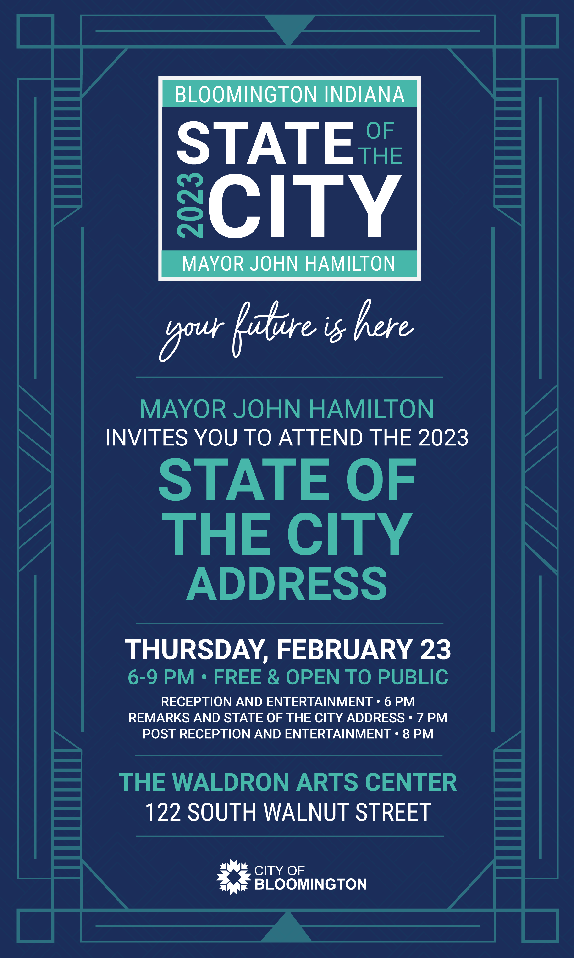 State of the City Digital Invite