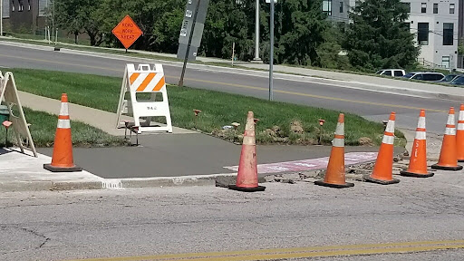 ADA-compliant ramp installation