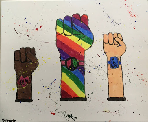 Artwork by Carter Bailey, 6th grade, Lakeview Elementary School