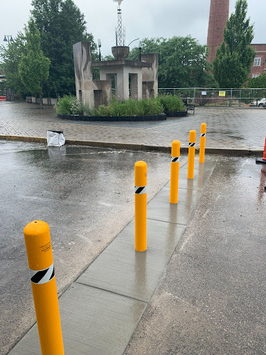 New Bollards at City Hall