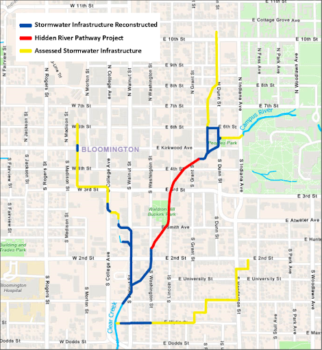 Hidden River Project Map