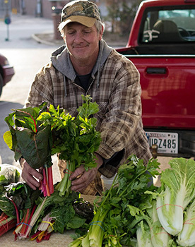 Melvin Reeves at Market