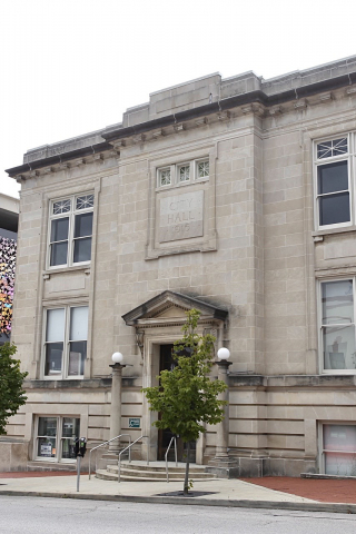 Front of the Waldron Center