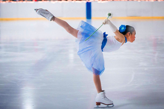Skater at the Spring Ice Show 2019