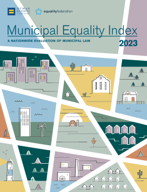 Municipal Equality Index 2023 Report cover image