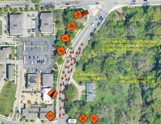 Temporary Lane Restriction Planned on South Sare Rd. for Fire Hydrant Replacement