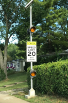 School zone sign