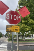 7-Line Stop Sign