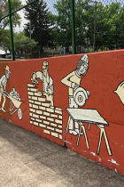 Building Trades Park mural