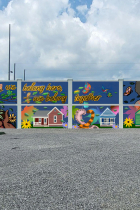 Artist's Rendering of Duke Substation Mural Design